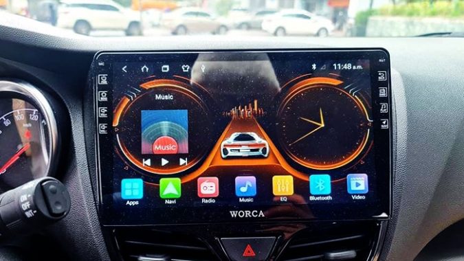 lắp màn hình android ô tô tại Đồng Nai